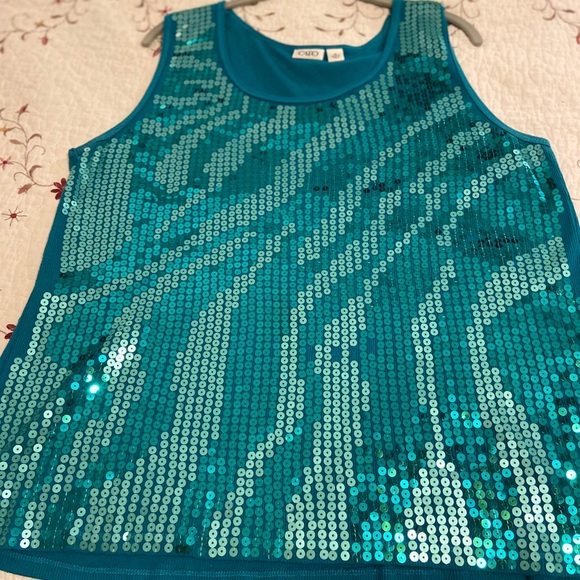 cato sequin top